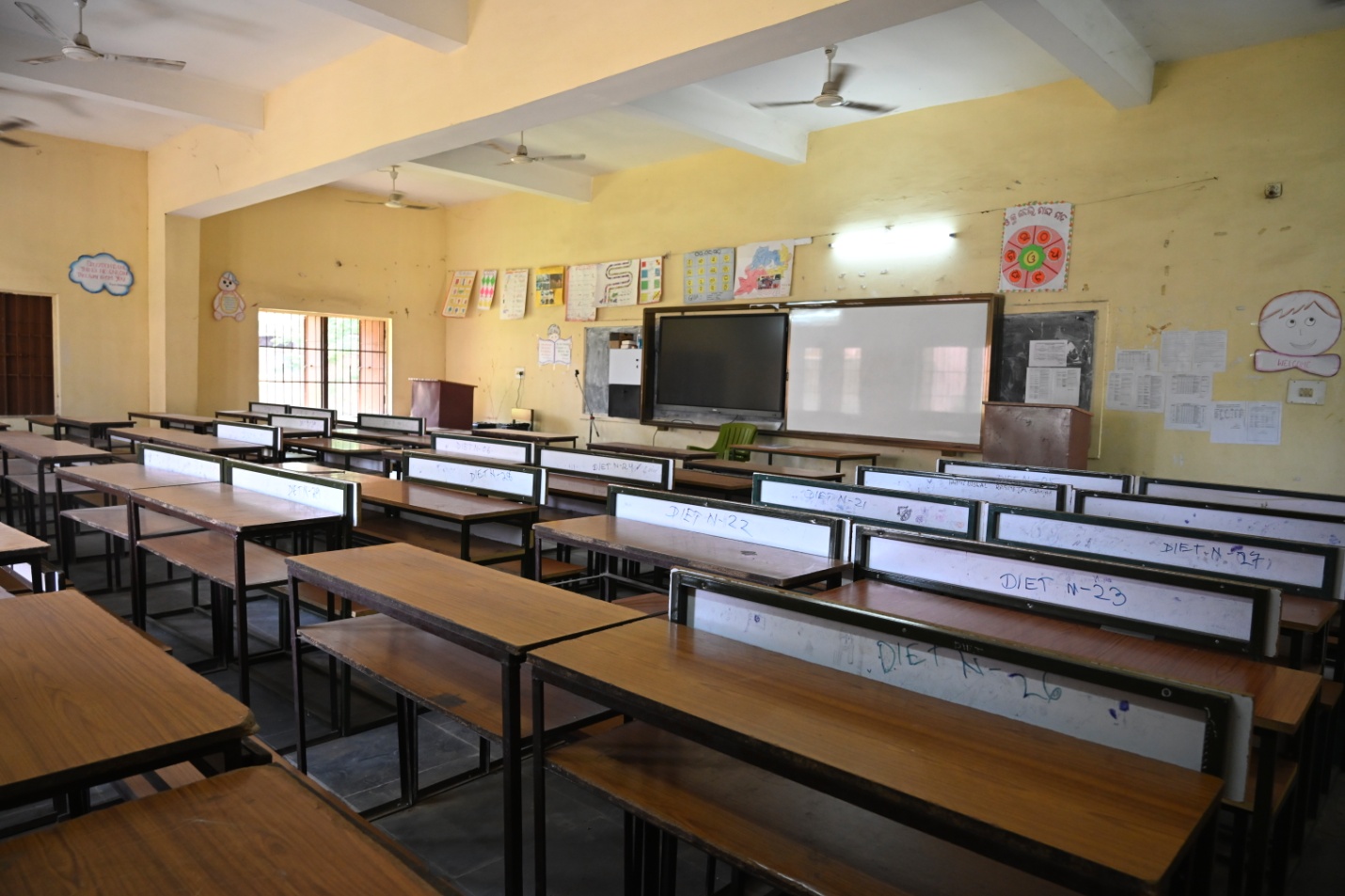 Spacious Classrooms